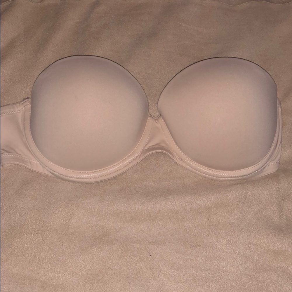 Strapless PINK bra